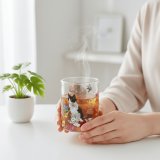 *＼再入荷／* ナタリー・レテ 耐熱ガラスコップ Nathalie Lete Heat resistant Middle glass