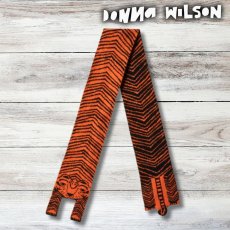 画像3: 【Donna Wilson】マフラー（トラ）｜スコットランド製ラムウール100%＆ロンドン仕上げ｜ドナ・ウィルソン｜虎とら｜猫ねこネコ (3)