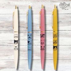 画像1: 【松尾ミユキ】ボールペン　cat 0.5mm 【日本製】｜４種類から選べる♪｜猫ネコねこ (1)