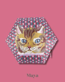 画像3: 【Nathalie Lete】Folding umbrella 晴雨兼用傘｜２種類から選べる♪Black cat / Maya｜超軽量・UV・撥水加工♪日傘、雨傘両用折りたたみ傘｜ネコ猫ねこ (3)