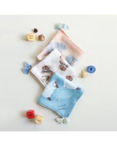 画像7: 【松尾ミユキ】Tassel Cloth｜タッセルクロス｜ボンボン付きハンカチ｜４種類から選べる♪Momo / Bushy / Perle / Shima｜ネコ猫ねこ (7)
