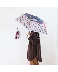 画像7: 【Nathalie Lete】Folding umbrella 晴雨兼用傘｜２種類から選べる♪Black cat / Maya｜超軽量・UV・撥水加工♪日傘、雨傘両用折りたたみ傘｜ネコ猫ねこ (7)