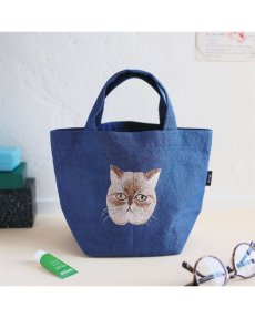 画像10: 【松尾ミユキ】Mini boat bag｜ミニボートバッグ｜舟形バッグ｜３種類から選べる♪Momo / Shima / Perle｜ネコ猫ねこ (10)