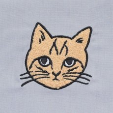 画像5: 【松尾ミユキ】Embroidered Drawstring bag S｜ねこ刺繍巾着バッグＳ（小）｜４種類から選べる♪Pumpkin / Noisettes / Pepper / Chloe｜ネコ猫ねこ｜ (5)