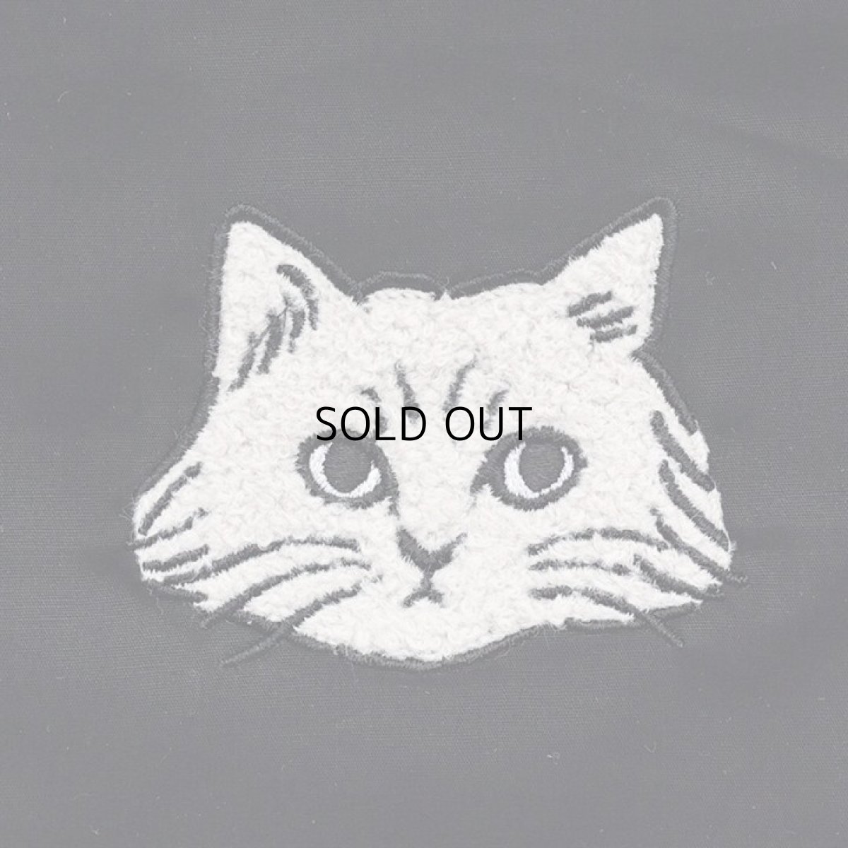 画像9: 【松尾ミユキ】Embroidered Drawstring bag S｜ねこ刺繍巾着バッグＳ（小）｜４種類から選べる♪Pumpkin / Noisettes / Pepper / Chloe｜ネコ猫ねこ｜ (9)