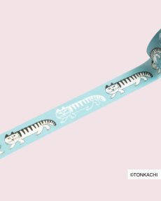 画像7: 【リサ・ラーソン】３点セット♪マスキングテープ　クラシックマイキー白 / マイキー赤 / スパイキー青・15mm｜Lisa Larson｜Mikey｜猫ネコねこ (7)
