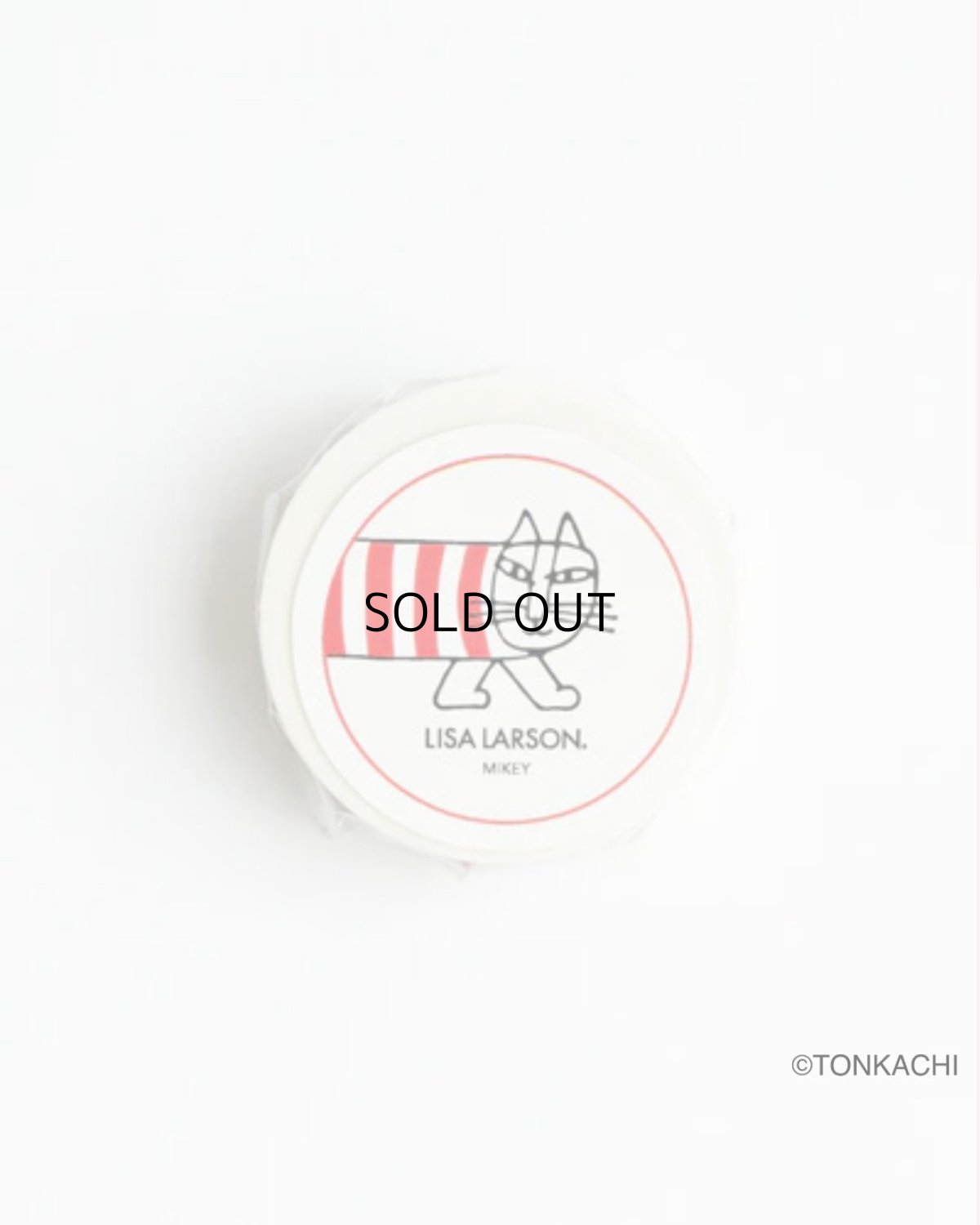 画像6: 【リサ・ラーソン】3点セット♪マスキングテープ クラシックマイキー白 / マイキー赤 / スパイキー青・15mm|Lisa Larson|Mikey|猫ネコねこ (6)