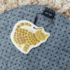 画像6: ｜松尾ミユキ　猫顔マット　４枚セット♪｜ネコ顔チェアパッド｜Cat Mat Matsuo Miyuki｜キャットフェイスマット｜猫ネコcat｜猫グッズ　猫マット　ミニマット　ラグ (6)