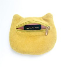 画像7: 【Nathalie Lete】Embroiderd cat face pouch｜ナタリー・レテ　刺繍入りネコ顔ポーチ｜選べるMaya/Gray cat/Blue eye/Black cat｜猫ねこ｜小物アクセサリー小物入れケース (7)
