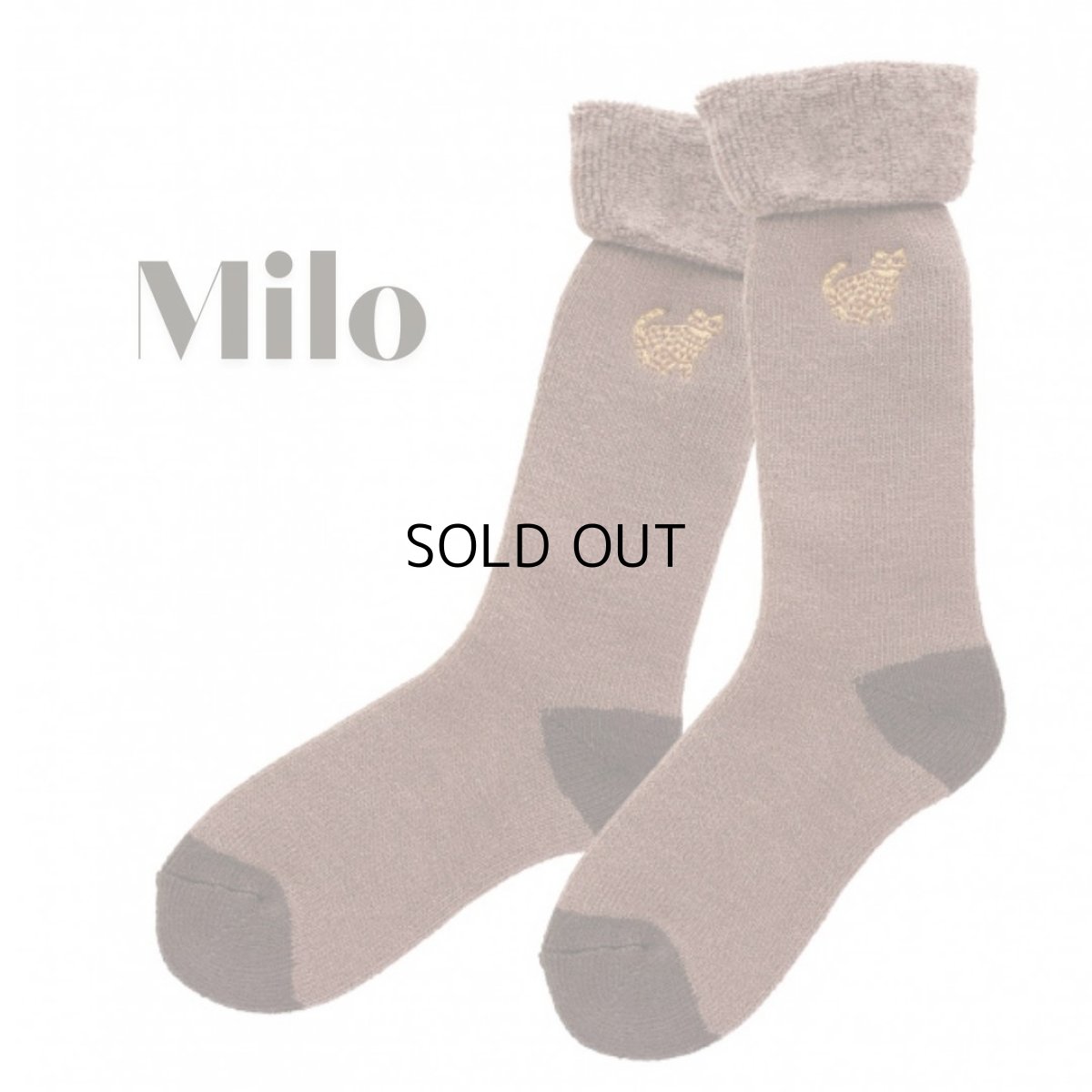 画像3: 【松尾ミユキ】ルームソックス Cat 4足セット|Milo,Stella,Elliot,Chad|猫 ねこ ネコ (3)