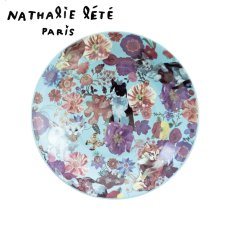 画像2: 【Nathalie Lete】４枚セット プレート 16.5cm(Cat/510403)｜猫 ネコ ねこ｜丸皿・お皿・平皿｜ (2)