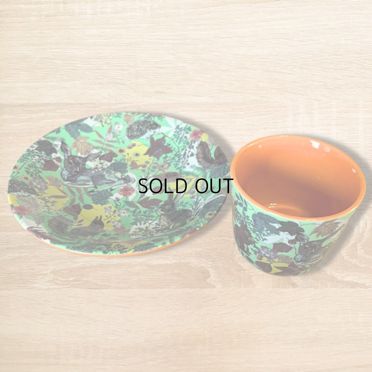 画像3: 【Nathalie Lete】6点セット♪ナタリーレテ プレート&フリーカップ×3種|Jangle/Bambi/Bird| (3)