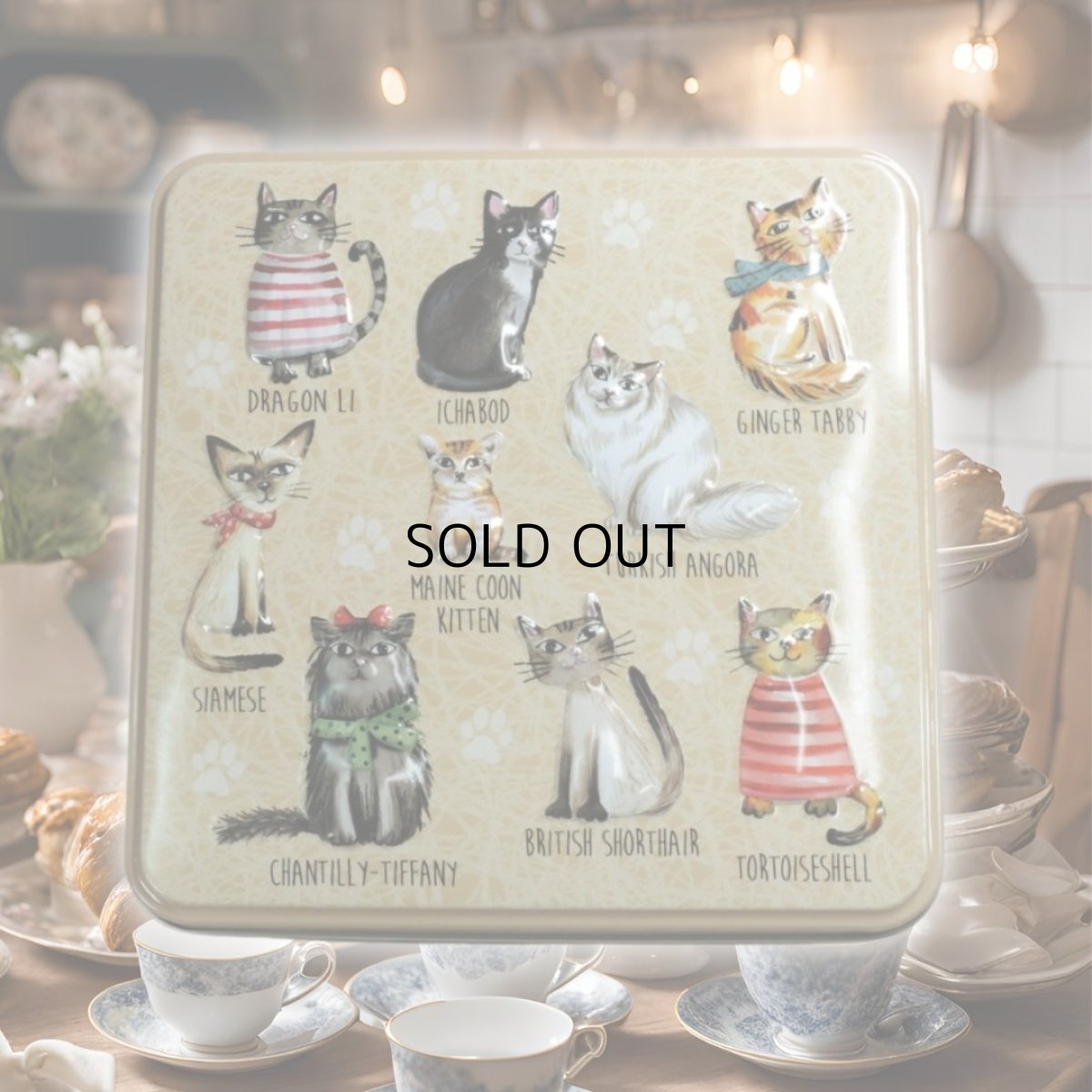 画像5: 【グランマワイルズ／Grandma Wilds】イギリス産　キャッツ缶　クロテッド＆チョコチップビスケット・ジンジャーレモンビスケット｜猫 ネコ ねこ (5)