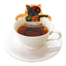 画像9: 【フックティー】＼キャットカフェ３種類ぜんぶセット／　キャットカフェ（アールグレイティー） ・ジャパンキャットカフェ（煎茶） ・ブラックキャットカフェ（メープルティー）｜猫 ネコ ねこ｜紅茶 緑茶 日本茶 (9)