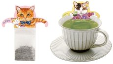 画像9: 【フックティー】＼３種類から選べるキャットカフェ／　キャットカフェ（アールグレイティー） ・ジャパンキャットカフェ（煎茶） ・ブラックキャットカフェ（メープルティー）｜猫 ネコ ねこ｜紅茶 緑茶 日本茶 (9)