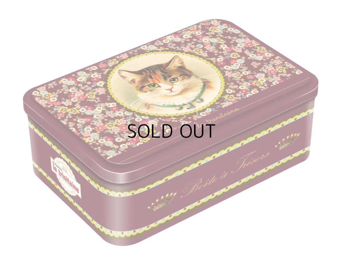 画像7: 【ラ・トリニテーヌ】フランス産　焼き菓子｜La-trinitaine　三毛猫缶 (ガレット/パレット詰合せ／350g)新タイプ｜キャット 猫 ネコ ねこ (7)