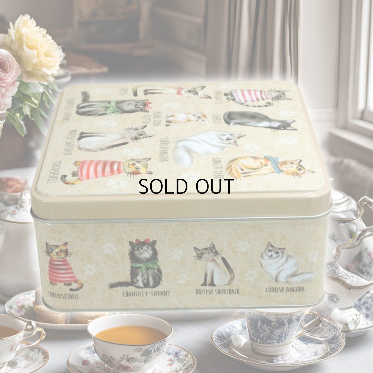 画像4: 【グランマワイルズ／Grandma Wilds】イギリス産　キャッツ缶　クロテッド＆チョコチップビスケット・ジンジャーレモンビスケット｜猫 ネコ ねこ (4)