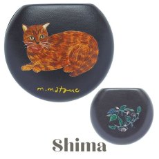 画像4: 【松尾ミユキ】 Multi case｜ミラー付きマルチケース｜アクセサリーや小物入れに｜選べるデザイン　Momo/Nala/Shima/Perle/Bushy｜ねこ 猫 ネコ (4)