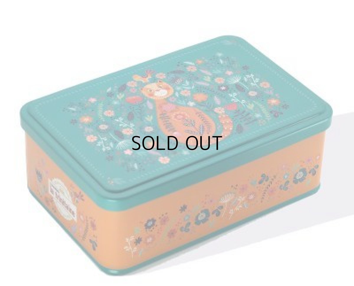 画像7: 【ラ・トリニテーヌ】フランス産　焼き菓子｜La-trinitaine　オレンジキャッツ・フラワー缶 (ガレット/パレット詰合せ／350g) 新商品｜猫 ネコ ねこ (7)