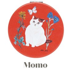 画像2: 【松尾ミユキ】 Compact mirror Cats 2｜コンパクトミラー　キャッツ２｜選べるデザイン　Momo/Nala/Shima/Perle/Bushy｜ねこ 猫 ネコ (2)