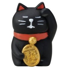 画像3: 【DECOLE concombre／デコレ コンコンブル】FUKU福MONO うとうと招き猫・福ねこだるま｜選べる 三毛猫／黒猫／紅猫だるま｜オブジェ｜猫 ネコ ねこ (3)