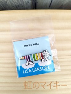 画像9: 【リサ・ラーソン】マイキーのブラスピンズ　真鍮｜Lisa Larson｜Mikey｜７種類から選べる！マイキー｜猫ネコねこ (9)