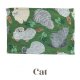 Cat & Leaf（グリーン）