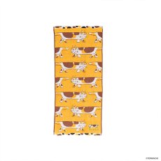 画像1: 【リサ・ラーソン】フェイスタオル　ミケネコマイキー｜Lisa Larson｜Mikey｜三毛猫ミケネコみけねこ (1)