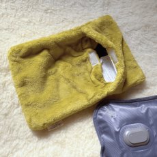 画像11: 【アトリエコテツ / Atelier KOTETSU】フリース湯たんぽ｜選べる２種類♪　ブラウン×ねこ／グリーン×ハチワレ＆さび猫｜ねこ猫ネコcat (11)