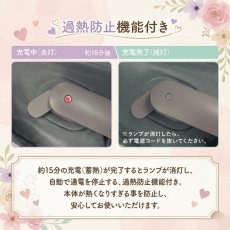 画像6: 【アトリエコテツ / Atelier KOTETSU】フリース湯たんぽ｜選べる２種類♪　ブラウン×ねこ／グリーン×ハチワレ＆さび猫｜ねこ猫ネコcat (6)