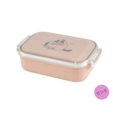 画像2: 【Chaco Chaco／チャコチャコ】お弁当箱 【日本製】｜ランチBOX　ランチボックス｜選べるカラー４種類　ピンク／ブルー／ベージュ／ホワイト｜猫　ネコ　cat (2)