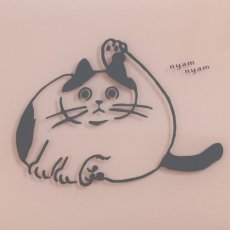 画像3: 【Chaco Chaco／チャコチャコ】お弁当箱 【日本製】｜ランチBOX　ランチボックス｜選べるカラー４種類　ピンク／ブルー／ベージュ／ホワイト｜猫　ネコ　cat (3)
