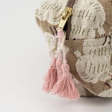 画像20: 【Craft India / クラフトインディア】ジャガードポーチ cat｜２種類から選べる♪ シャノア/ペルレ｜猫ネコねこキャット (20)