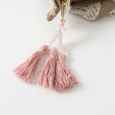 画像21: 【Craft India / クラフトインディア】ジャガードポーチ cat｜２種類から選べる♪ シャノア/ペルレ｜猫ネコねこキャット (21)