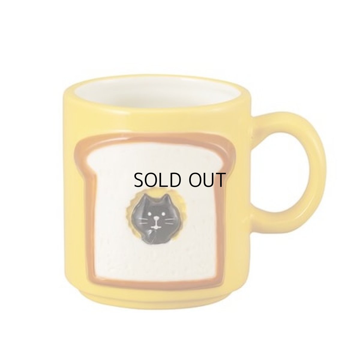 画像2: 【DECOLE concombre／デコレ コンコンブル】マグカップ｜ベーカリー　トースト (2)