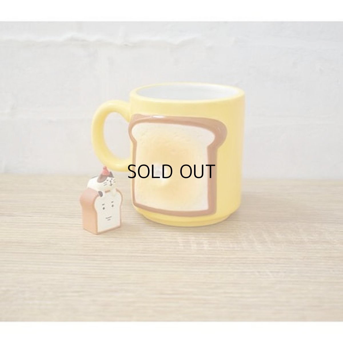 画像3: 【DECOLE concombre／デコレ コンコンブル】マグカップ｜ベーカリー　トースト (3)