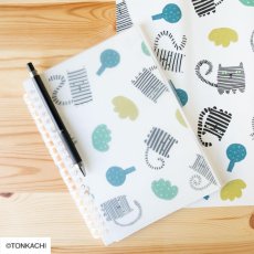 画像1: 【ドナ・ウィルソン / Donna Wilson】リメイクシート（ドナ・ウィルソン） - モノクロのねこ ｜ 猫ネコねこcat (1)