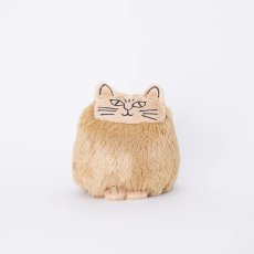 画像3: 【リサ・ラーソン / Lisa Larson】ぬいぐるみ　ちゃいろのシナモン｜茶ブラウン｜猫ねこネコcat (3)