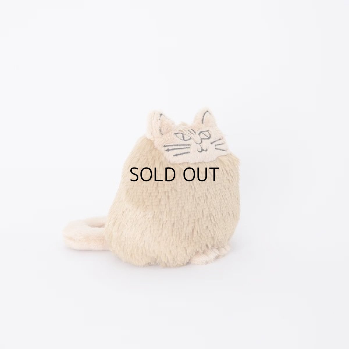 画像1: 【リサ・ラーソン / Lisa Larson】ぬいぐるみ　ちゃいろのシナモン｜茶ブラウン｜猫ねこネコcat (1)