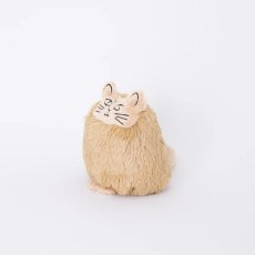 画像2: 【リサ・ラーソン / Lisa Larson】ぬいぐるみ　ちゃいろのシナモン｜茶ブラウン｜猫ねこネコcat (2)