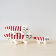 画像10: 【リサ・ラーソン / Lisa Larson】ぬいぐるみ Mikey (M)｜抱きしめられるマイキー - M｜猫ねこネコcat (10)