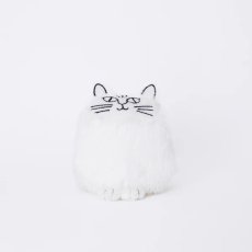 画像1: 【リサ・ラーソン / Lisa Larson】ぬいぐるみ　しろのソルト｜白ホワイト｜猫ねこネコcat (1)