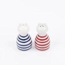 画像3: 【リサ・ラーソン / Lisa Larson】ミンミのソルト＆ペッパー｜調味料入れ スパイスケース 塩こしょうコショウ SALT ＆ PEPPER キッチン用品｜猫ねこネコcat (3)