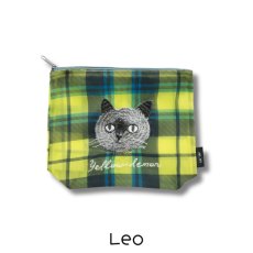 画像3: 【松尾ミユキ / Matsuo Miyuki】Sheer Pouch｜シアーポーチ｜5種類から選べる♪ Stella / Maron / Leo / Momo / Chad｜猫ねこネコキャットcat (3)