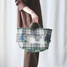 画像1: 【松尾ミユキ / Matsuo Miyuki】Matsuo Miyuki Boat and Tote Ruru｜ ボート アンド トートバッグ｜４種類から選べる♪  Ruru/Stripe/Hacu/Tabby｜猫ネコcat (1)