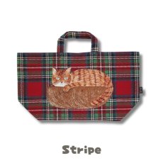 画像8: 【松尾ミユキ / Matsuo Miyuki】Matsuo Miyuki Boat and Tote Ruru｜ ボート アンド トートバッグ｜４種類から選べる♪  Ruru/Stripe/Hacu/Tabby｜猫ネコcat (8)