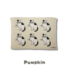 画像9: 【松尾ミユキ / Matsuo Miyuki】フェザー ヤーン ブランケット Chloe Feather yarn Blanket｜選べる４種類♪ Chloe/Pepper/Noisettes/Pumpkin｜猫ねこネコcat (9)