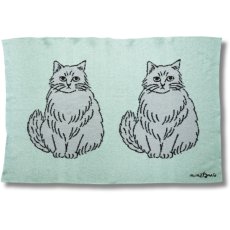 画像6: 【松尾ミユキ / Matsuo Miyuki】フェザー ヤーン ブランケット Chloe Feather yarn Blanket｜選べる４種類♪ Chloe/Pepper/Noisettes/Pumpkin｜猫ねこネコcat (6)