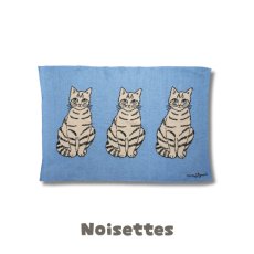 画像3: 【松尾ミユキ / Matsuo Miyuki】フェザー ヤーン ブランケット Chloe Feather yarn Blanket｜選べる４種類♪ Chloe/Pepper/Noisettes/Pumpkin｜猫ねこネコcat (3)