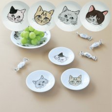 画像1: 【松尾ミユキ / Matsuo Miyuki】Plate S プレートＳ皿｜４種類から選べる Chloe/Pepper/Noisettes/Pumpkin｜ねこ猫ネコcat (1)
